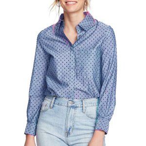 ⭐3/$30! Court & Rowe Clip Dot Button-Up Shirt